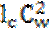 Image of graphic: (l subscript c)((C subscript w) squared).